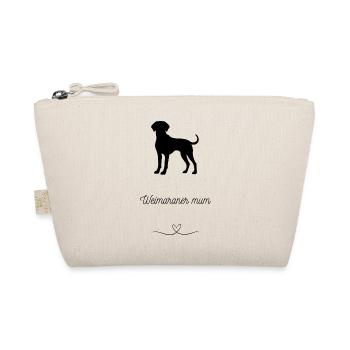 Weimaraner mum maman braque de weimar chien - Trousse biologique - nature - Devant