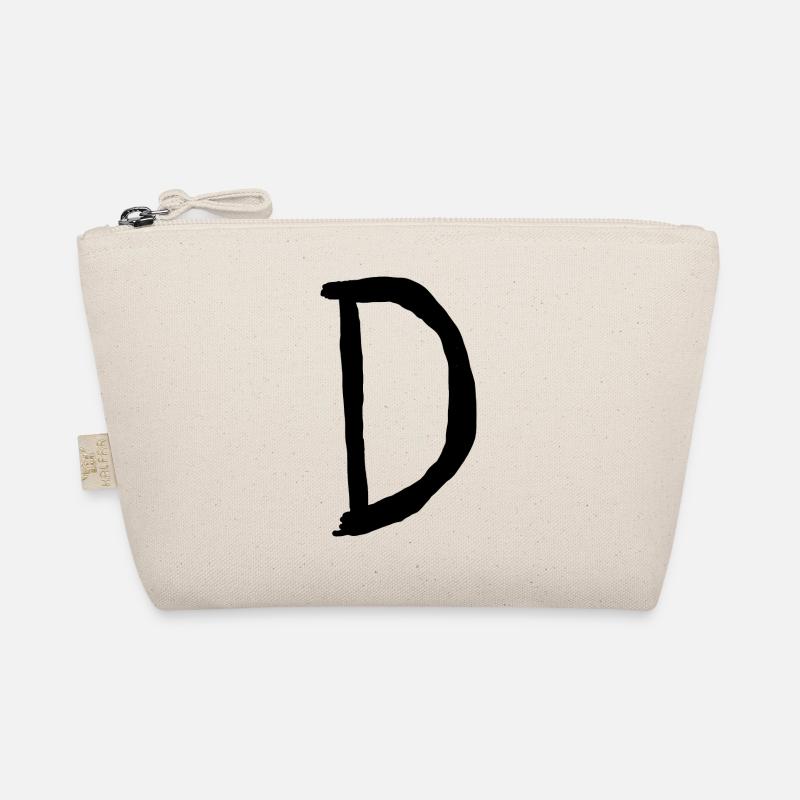 Buchstaben D Bio-Täschchen