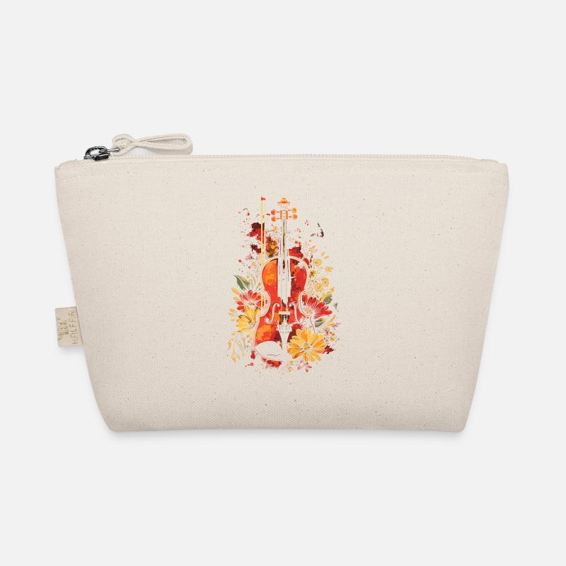 Dessin animé de violon Trousse biologique