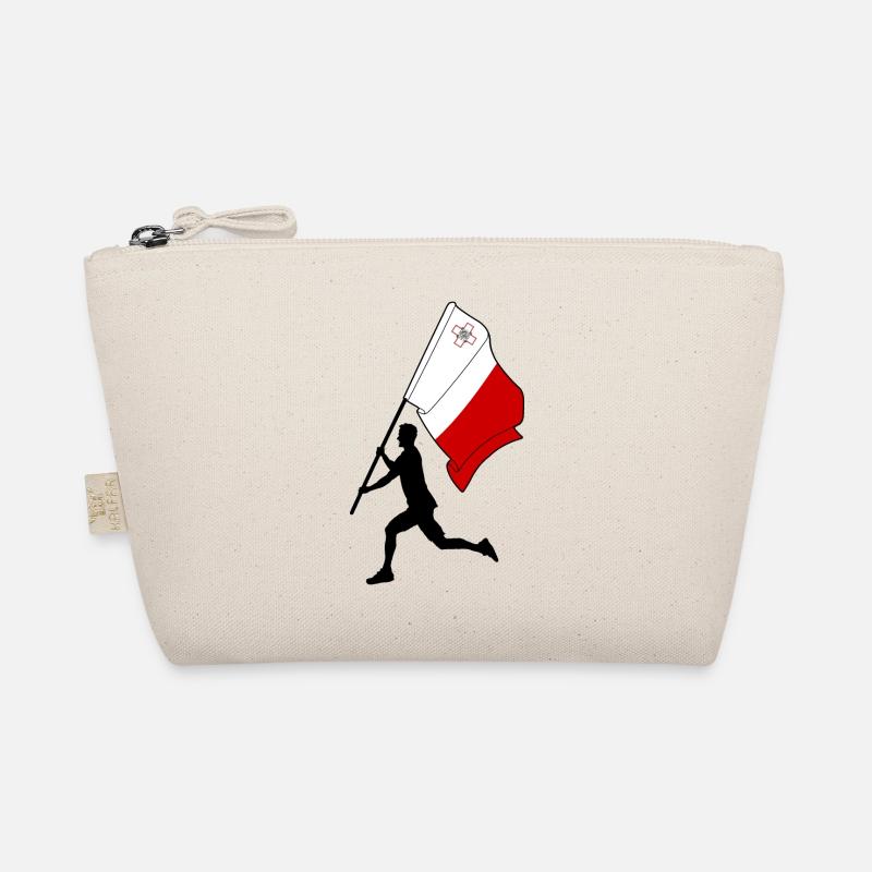 Drapeau Malte homme courant Trousse biologique