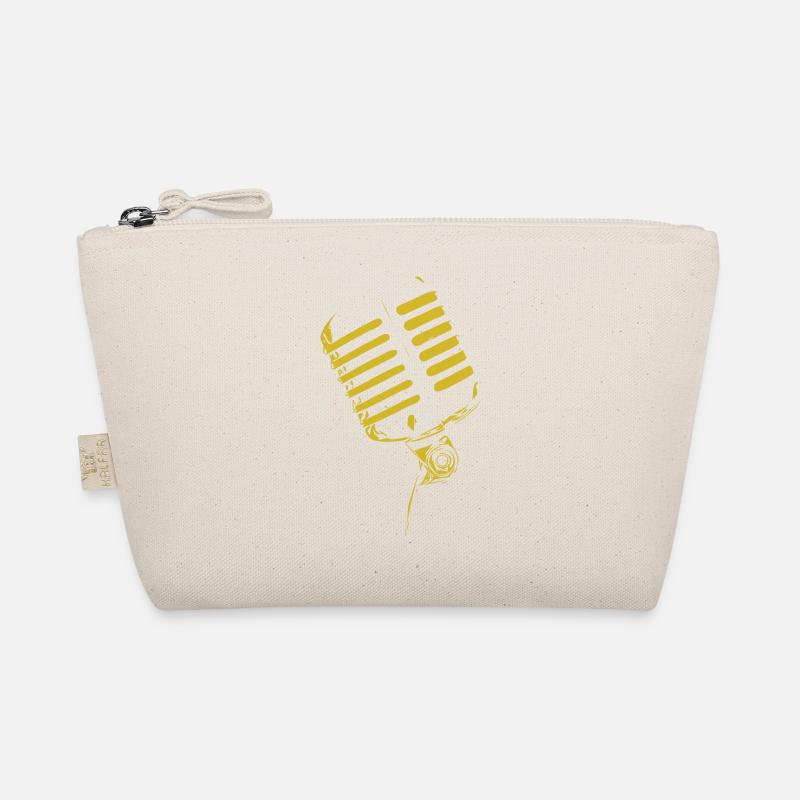 Retro vibes – Le microphone vintage comme icône de style Trousse biologique