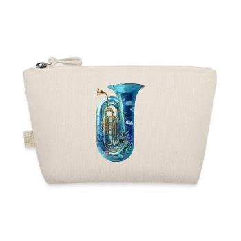 Fisch Tuba - Bio-Täschchen - Natur - Vorne