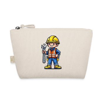 Construction worker - Organic Pouch - nature - Front
