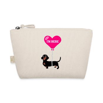 Helium Sausage Dog - Organic Pouch - nature - Front