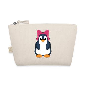 Nœud en cheveux de pingouin - Trousse biologique - nature - Devant