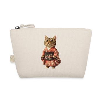 Japonais Mignon Chat amoureux chemise, Sacs, Chemise, Débardeur - Trousse biologique - nature - Devant