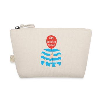 Hate is not an opinion - Organic Pouch - nature - Front