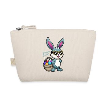Happy Easter - Easter Bunny - Easter Egg - Gift - Organic Pouch - nature - Front