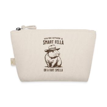 Jeu de mots amusant – Smart Fella ou Fart Smella ? - Trousse biologique - nature - Devant