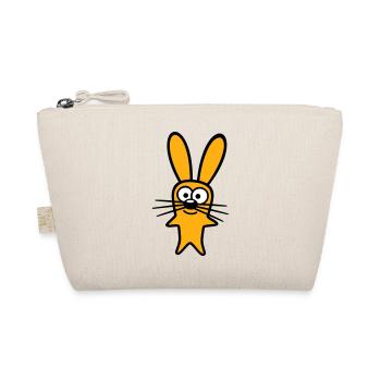 Bunny Rabbit Bunny Cartoon Small Animal Cute - Organic Pouch - nature - Front