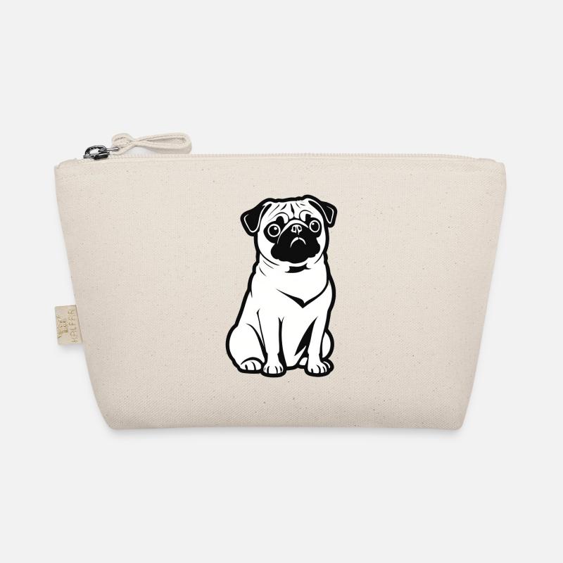 Pug - Pet Design Bio-Täschchen