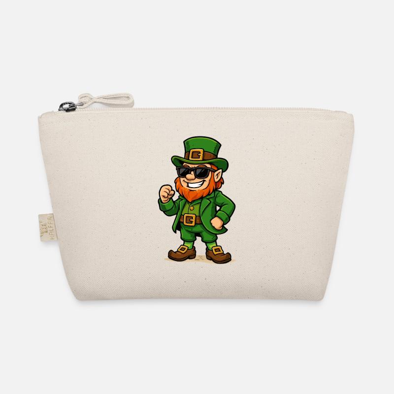 leprechaun sonnenbrille comic Bio-Täschchen