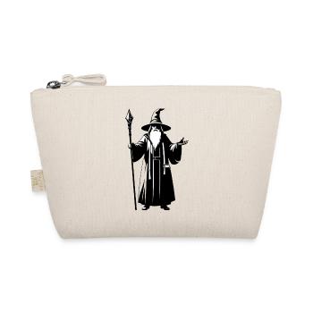 Wizard - Simple Fantasy Logo - Organic Pouch - nature - Front