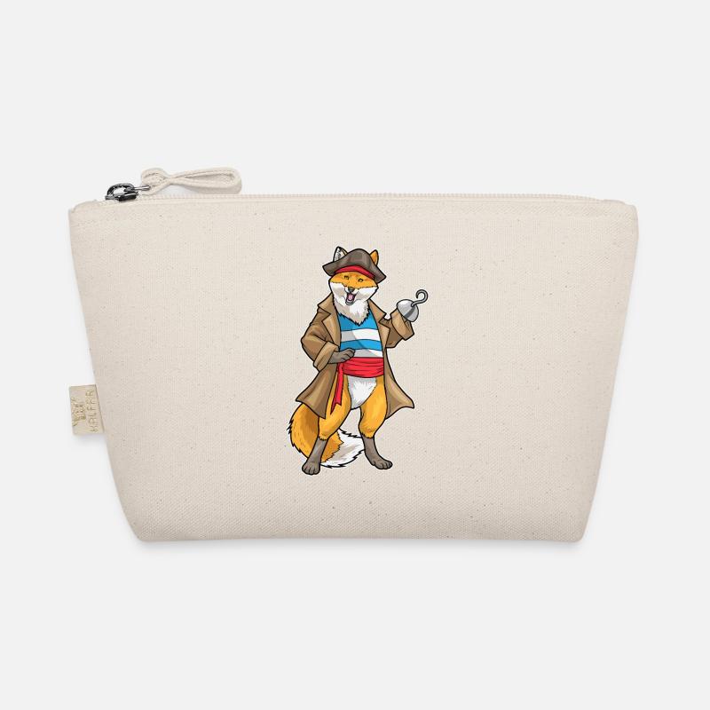 Fox Pirate Hook Hand Organic Pouch