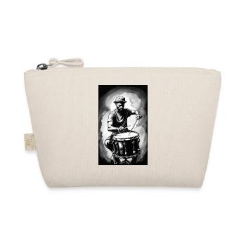 Batterie | Tambour | Batteur | Musicien - Trousse biologique - nature - Devant