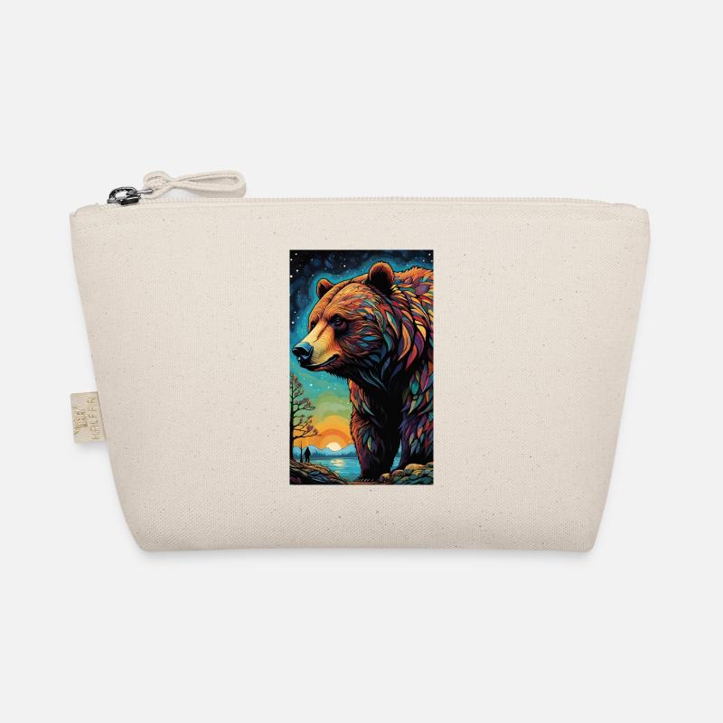 Bear | Brown Bear | Grizzly Bear | Animals Organic Pouch
