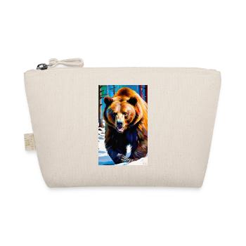 Bear | Brown Bear | Grizzly Bear | Animals - Organic Pouch - nature - Front