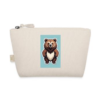 Bear | Brown Bear | Grizzly Bear | Animals | Children's motif - Organic Pouch - nature - Front