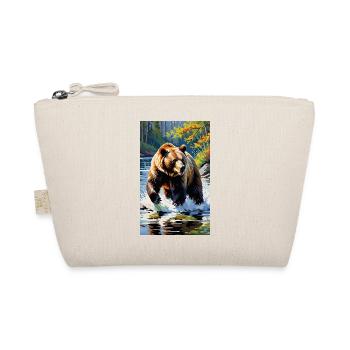Bear | Brown Bear | Grizzly Bear | Animals - Organic Pouch - nature - Front