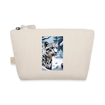 Schneeleopard | Leopard | Raubtier - Bio-Täschchen - Natur - Vorne
