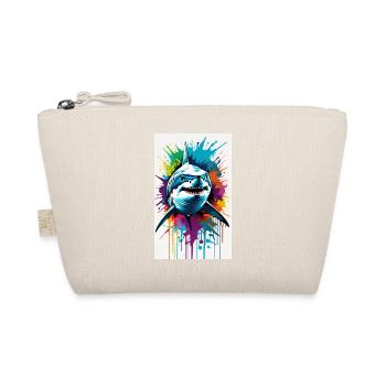 Shark | Great White Shark | Sea Creature | Fish - Organic Pouch - nature - Front