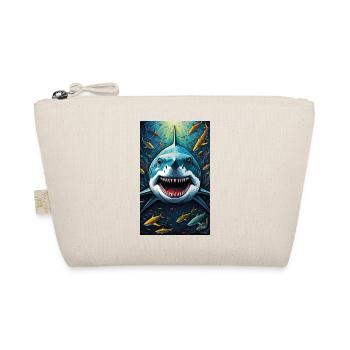 Shark | Great White Shark | Sea Creature | Fish - Organic Pouch - nature - Front