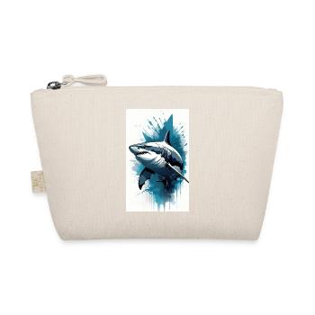 Shark | Great White Shark | Sea Creature | Fish - Organic Pouch - nature - Front