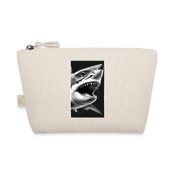 Shark | Great White Shark | Sea Creature | Fish - Organic Pouch - nature - Front