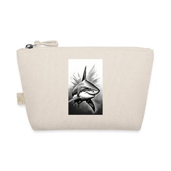 Shark | Great White Shark | Sea Creature | Fish - Organic Pouch - nature - Front