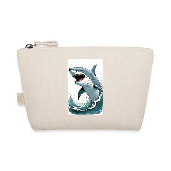 Shark | Great White Shark | Sea Creature | Fish - Organic Pouch - nature - Front