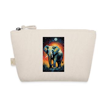 Elefant | Wildtier | Afrika | Kindermotive - Bio-Täschchen - Natur - Vorne