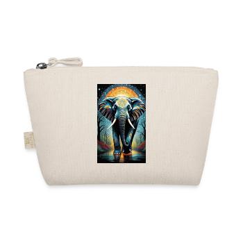 Elefant | Wildtier | Afrika | Kindermotive - Bio-Täschchen - Natur - Vorne