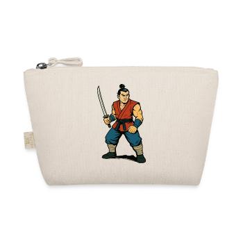 japan krieger samurai - Bio-Täschchen - Natur - Vorne