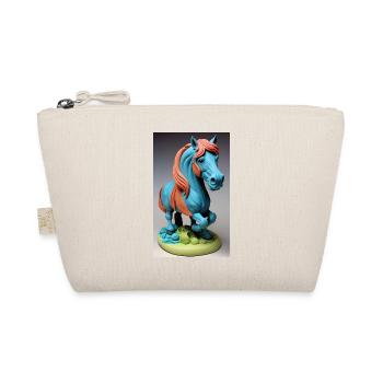 Horse | Horse Riding | Animal | Mount | Colorful - Organic Pouch - nature - Front