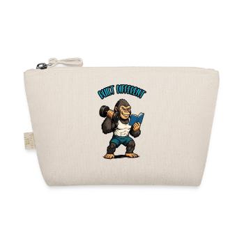 BUILT DIFFERENT - Sports Humor - Organic Pouch - nature - Front