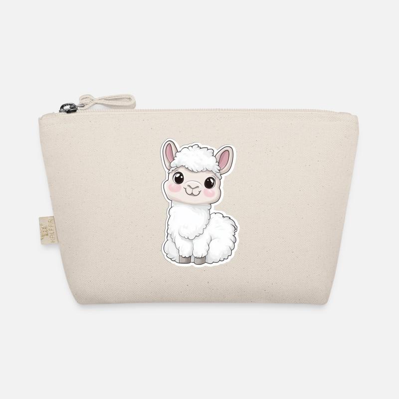 Llama Alpaca Llama Animal Gift Organic Pouch