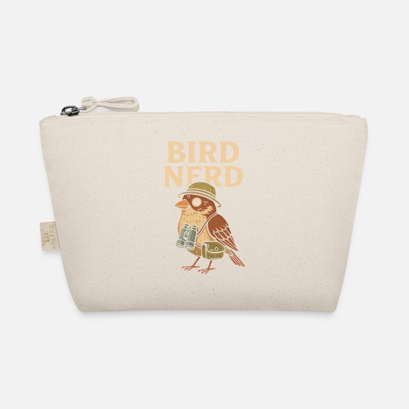 Vogel-Nerd Bio-Täschchen