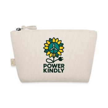 Power Kindly - Bio-Täschchen - Natur - Vorne