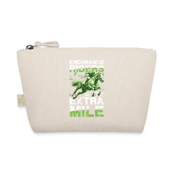 Endurance Riders Go To Extra Mile Endurance Riding - Organic Pouch - nature - Front