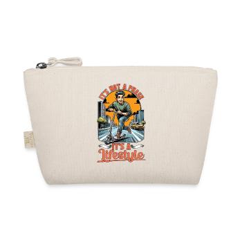 Scooter It's Not A Phase It's A Scooter Driver - Organic Pouch - nature - Front