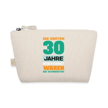 Funny 30th birthday gift - Organic Pouch - nature - Front