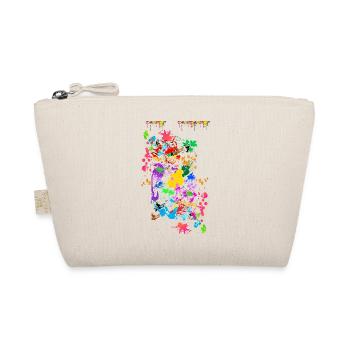 Abstract Color Splashes - Organic Pouch - nature - Front