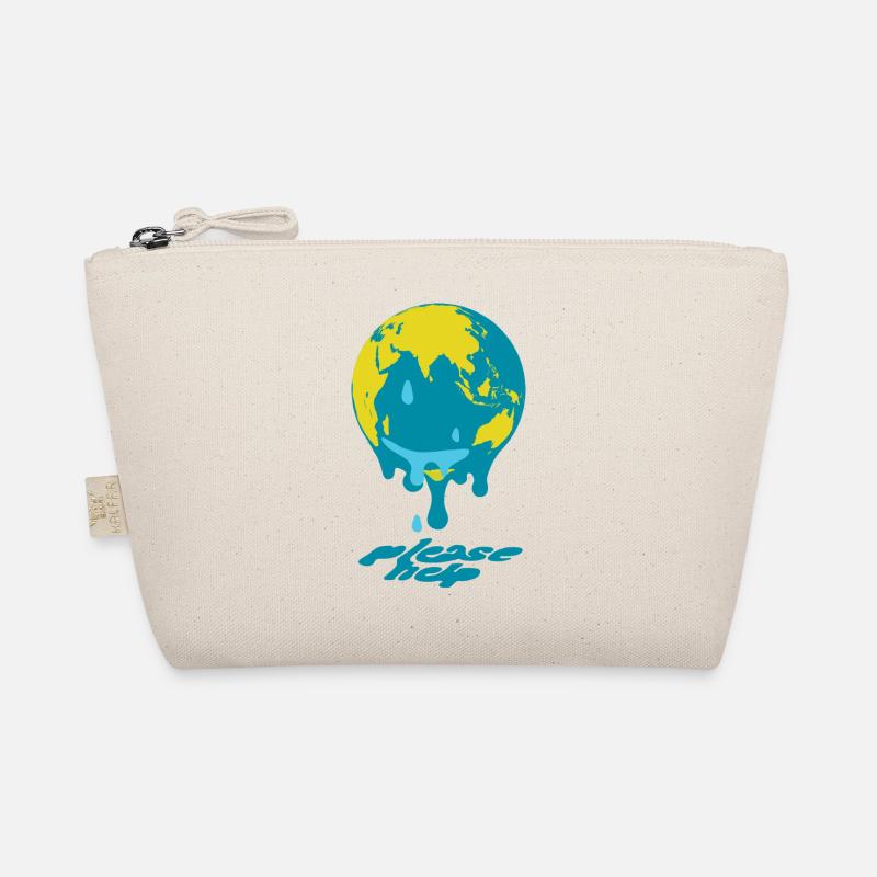 Global Warming Globe Organic Pouch