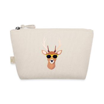 Cerf avec lunettes de soleil - Trousse biologique - nature - Devant