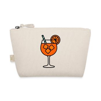 Idée cadeau en verre Spritz pour fête - Trousse biologique - nature - Devant