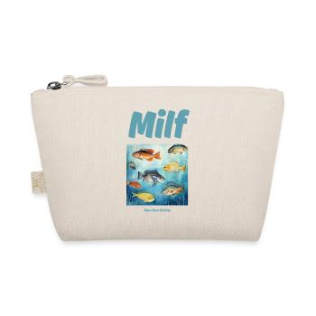 Man I love fishing - Organic Pouch - nature - Front