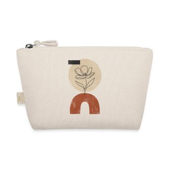 Blossom over arc of a circle - Organic Pouch - nature - Front