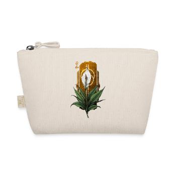 Golden Peace Lily with Halo - Organic Pouch - nature - Front