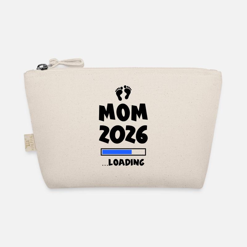 Mom 2026 Loading Mama - Bio-Täschchen - Natur