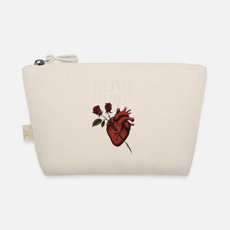 L’amour blesse le cœur et la conception de la rose Trousse biologique